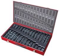 KS Tools Spiralbohrer, (230-tlg), HSS-R Satz, 230-teilig, 1-13 mm