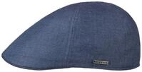 Stetson Schieberm&uuml;tze Texas Flat Cap Sommer aus 100% Leinen