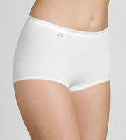 Maxislip SLOGGI "Basic+", Damen, Gr. 38, schwarz, Single Jersey, Obermaterial: 95%