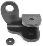 Qeridoo Kinder-Buggy Schwarz, Universal Kupplung mit Reduzierst&uuml;ck f&uuml;r...