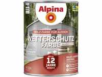 Alpina Farben Wetterschutzfarbe halbdeckend 2,5 l vintagegrau