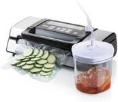 Domo Vakuumierer, 130W, Einschwei&szlig;-Ger&auml;t Foodsaver Sous Vide Lebensmittel