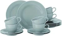 Seltmann Weiden Kaffeeservice Geschirr-Set, Service Beat (18-tlg), 6 Personen,