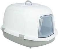 TRIXIE Katzentoilette Katzentoilette Primo XXL Top - grau/wei&szlig; - 56 &times; 47 &times;...