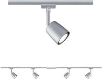 Paulmann Schienensystem-Leuchten URail Set Cover Chrom matt GU11 max. 4x10W,...