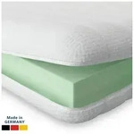 AM Qualit&auml;tsmatratzen, Topper weich, Komfortschaumtopper H2, Bezug waschbar, 6...