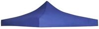 vidaXL Pavillon-Ersatzdach Partyzeltdach 3x3 m Blau, 290 x 290 cm