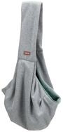 TRIXIE Tiertransporttasche Fronttasche Soft - hellgrau/mint - 22 &times; 20 &times; 60 cm