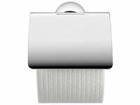 Duravit Toilettenpapierhalter Starck T, Papierrollenhalter mit Deckel 125 mm -...