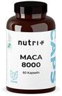 nutri+ Maca Kapseln schwarz rot gelb - Pulver aus Wurzelextrakt Kapseln