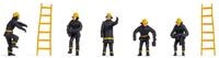 NOCH Dekofigur NOCH H0 Figuren Feuerwehr, Hobby-Figuren handbemal