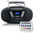Blaupunkt B 120 BK CD-Radiorecorder (Bluetooth, Kassetten, H&ouml;rbuchfunktion, USB,