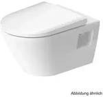 Duravit WC-Komplettset Duravit D-Neo Wand-Tiefsp&uuml;l-WC-Set Rimless 540 mm,...