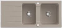 Villeroy & Boch K&uuml;chensp&uuml;le 3380 02 AM, Rechteckig, 116/22 cm, Reversibel, 2...
