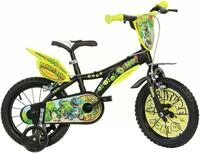 Dino Bikes Kinderfahrrad Dinosaurier T-Rex, 1 Gang, mit St&uuml;tzr&auml;dern,...