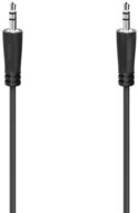 Hama 3,5-mm-Audio-Kabel, 1,5 m, Stereo, schwarz, st&ouml;rungsfreie &Uuml;bertragung...