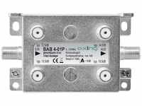 axing Axing BAB 4-01P Kabel-TV Abzweiger 4-fach 5 - 1218 MHz TV-Kabel