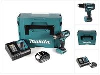 Makita Akku-Schlagbohrschrauber DHP 485 RG1J Akku Schlagbohrschrauber 18 V 50...