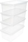 keeeper Frischhaltedose KEEEPER Aufbewahrungsbox Bea 5,6 Liter 4er S, (4-tlg)
