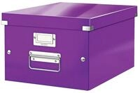 LEITZ Aufbewahrungsbox Click & Store, mit Metall-Etikettenhalter