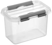 Sunware Archivcontainer Aufbewahrungsbox 0,8 l transparent 15,0 x 10,0 x 10,3 cm