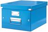 LEITZ Aufbewahrungsbox Click & Store, mit Metall-Etikettenhalter