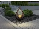GLOBO LIGHTING LED Solarleuchte SOLARLEUCHTE KUNSTSTOFF BRONZEFARBEN, 1XLED,...
