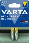 VARTA VARTA AAA Akku 2er Pack 800mAh Recycled Ni-MH - vorgeladen Akku-Set