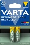 VARTA Varta Akku AA 2100mAh 2er Pack Recycled NiMH 21% Kapazit&auml;t sofort...