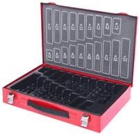 KS Tools Spiralbohrer, (170-tlg), HSS-R Satz, 170-teilig, 1-10 mm