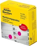 Avery Zweckform Etiketten Markierungspunkte auf Rolle 10mm magenta 800 St&uuml;ck