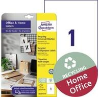 Avery Zweckform Etiketten Etikett LR3478-10 RC 210 (B x H) 100 % Altpapier naturwei&szlig;