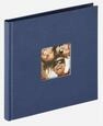 Walther Fotoalbum FA-199-L Designalbum Fun blau 18x18