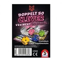 Schmidt Spiele Spiel, Doppelt so clever - Ersatzblock - deutsch