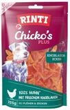 Rinti Chicko Plus Knoblauchecken 225 g - 9 St&uuml;ck, Snack f&uuml;r: Hund