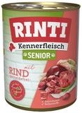 Rinti Kennerfleisch Senior mit Rind 800 g - 12 St&uuml;ck, Nassfutter f&uuml;r: Hund