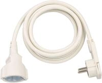 Brennenstuhl H05VV-F3G1,5, 2 m Verl&auml;ngerungskabel, Typ EF (Konturenstecker)...