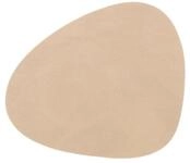 LIND DNA Platzset NUPO Untersetzer Curve sand 11&nbsp;x&nbsp;13&nbsp;cm, Glass Mat Curve...