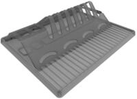 ROTHO Abtropfwanne Rotho Geschirrabtropfer Space Wonder faltbar