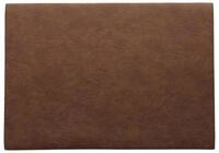 ASA SELECTION Platzset VEGANLEATHER, Tisch-Set, Karamell, B 33 cm, (1-St)