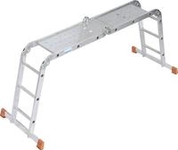KRAUSE Gelenkleiter Krause Aluminium-Gelenkleiter MONTO MultiMatic mit