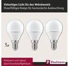 Paulmann LED-Leuchtmittel Tropfen 4W E14 230V Warmwei&szlig; 3er-Pack, 3 St.,...