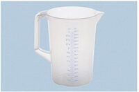h&uuml;nersdorff Messbecher H&uuml;nersdorff 938000 Messbecher 3000 ml Kunststoff,...