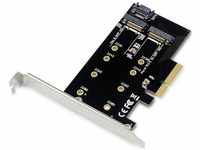 Conceptronic CONCEPTRONIC PCI Express Card 2-in-1 M.2 SSD PCIe Adapter