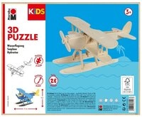 Marabu 3D-Puzzle Marabu KiDS 3D Puzzle Wasserflugzeug, Puzzleteile
