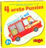 Haba Puzzle 4 erste Puzzles - Einsatzfahrzeuge, Puzzleteile