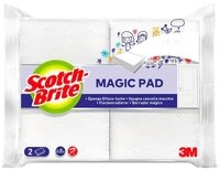 SCOTCHBRITE Reinigungsschwamm Scotch-Brite MAGIC PAD Schmutzradierer 2 St.