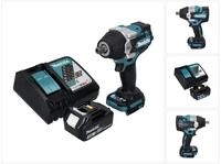 Makita Akku-Schlagschrauber DTW 701 RF1 Akku Schlagschrauber 18 V 700 Nm 1/2"...