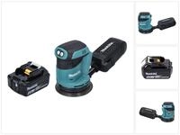 Makita Akku-Exzenterschleifer DBO 180 G1 18 V 125 mm + 1x Akku 6,0 Ah - ohne