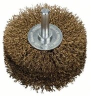 BOSCH Schleifaufsatz Scheibenb&uuml;rste, gewellt, vermessingt, 80 mm, 0.2 mm, 35 mm
